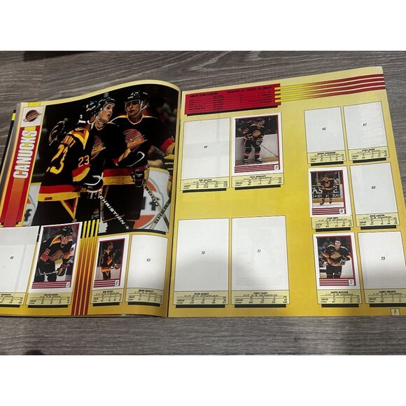 1989 O-Pee-Chee NHL Hockey Sticker Album Lanny McDonald Stanley Cover - Picture 5 of 7